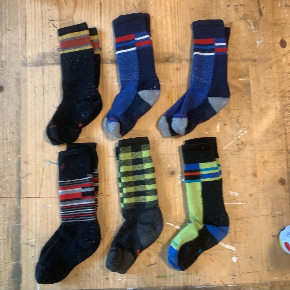 Kids Smartwool Sock Set Of 9 Pairs